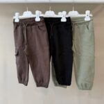 Cargo cotton joggers