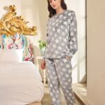 Star print pyjama