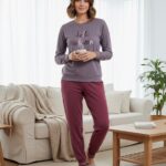 Polka dot pattern pyjama