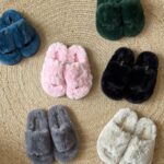 Faux-fur slipper