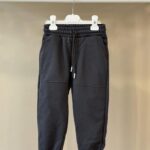 Knee stitching cotton jogger