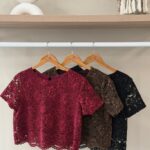 Floral lace top