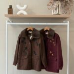 Suede embellished jacket