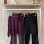 Off shoulder cotton set