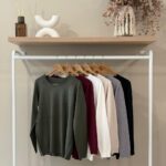 Classic crew neck knit sweater