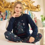 Christmas thermal pyjama