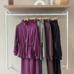 Adjustable drawstring lounge set