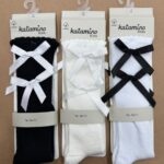 Kids Cotton Bow Socks