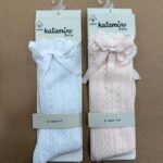 Baby Cotton Lace Bow Socks