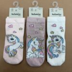 Kids Unicorn Cotton Socks 3-Pack