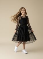 Star Mesh skirt and top set