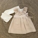 Dress With Cardigan and Headband