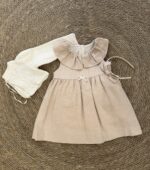 Dress With Cardigan and Headband