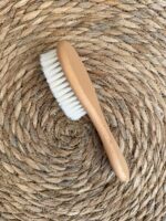Wooden Baby Hair Brush With Soft Bristles - Image 2