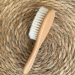 Wooden Baby Hair Brush With Soft Bristles