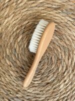 Wooden Baby Hair Brush With Soft Bristles