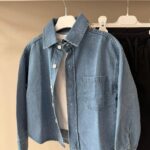 Kids Light Blue Denim Shirt