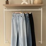 Big size wide leg jeans