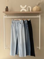 Big size wide leg jeans