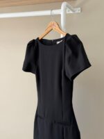 Tailored puff sleeve mini dress - Image 2