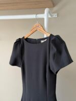 Tailored puff sleeve mini dress - Image 4
