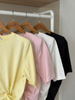 Front twist t-shirt - Image 2