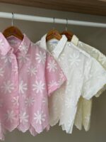 Embroidered button down shirt - Image 2