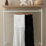 Lace patterned column midi skirt