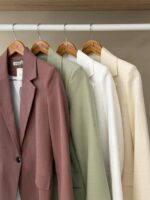 Single button linen blazer - Image 3