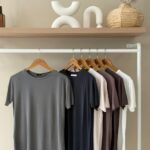 Essential side slit crew neck relaxed t-shirt