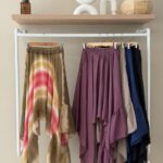 Asymmetrical ruffle skirt