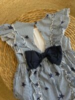 Striped Star Print Ruffle Dress - Image 2