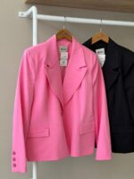 Single button notched lapel blazer - Image 2