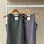 Essential sleeveless scoop neck tank top