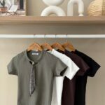 Leopard print scarf t-shirt