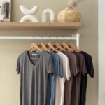 Essential side slit v-neck relaxed t-shirt