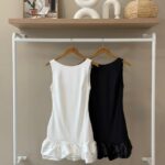 Satin bubble hem mini jumpsuit