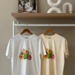 Tropical coconut graphic t-shirt