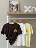 'Forever chasing sunsets' graphic t-shirt