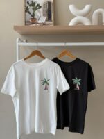 Palm springs surf club graphic t-shirt