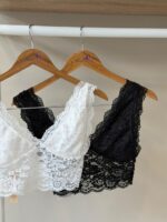Scalloped lace bralette - Image 2
