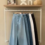 Extra wide leg jeans