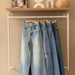 Extra wide leg jeans