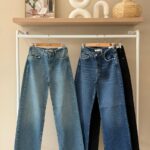Big size wide leg jeans