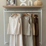 Sleeveless knot detail top and wide leg pant parachute set