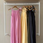 Shoulder tie halter maxi dress