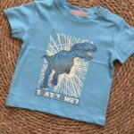 Blue Dinosaur Roar Power T-Shirt