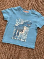 Blue Dinosaur Roar Power T-Shirt