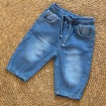 Blue Denim Jogger Pants