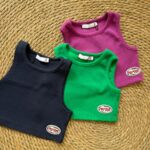 Ribbed Party Tank Tops Assorted Colors